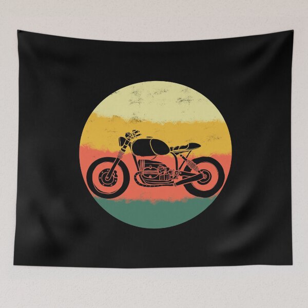 Item preview, Retro Old School Motorcycle design designed and sold by NoveltyMerch.