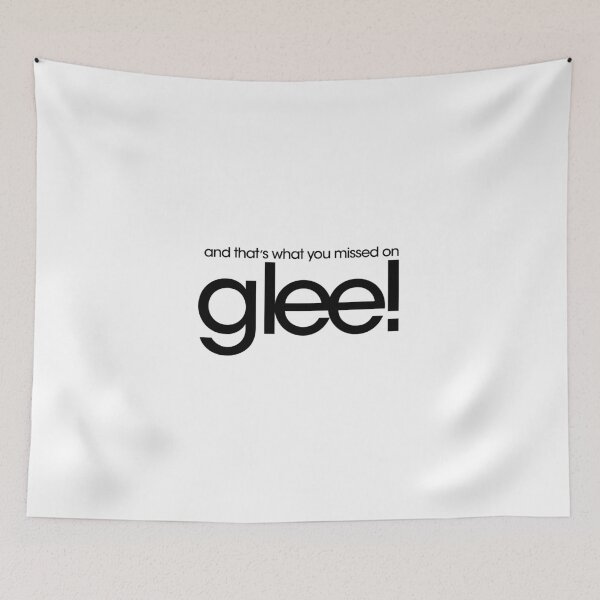 Item preview, and that's what you missed on glee! designed and sold by Austin Anderson.