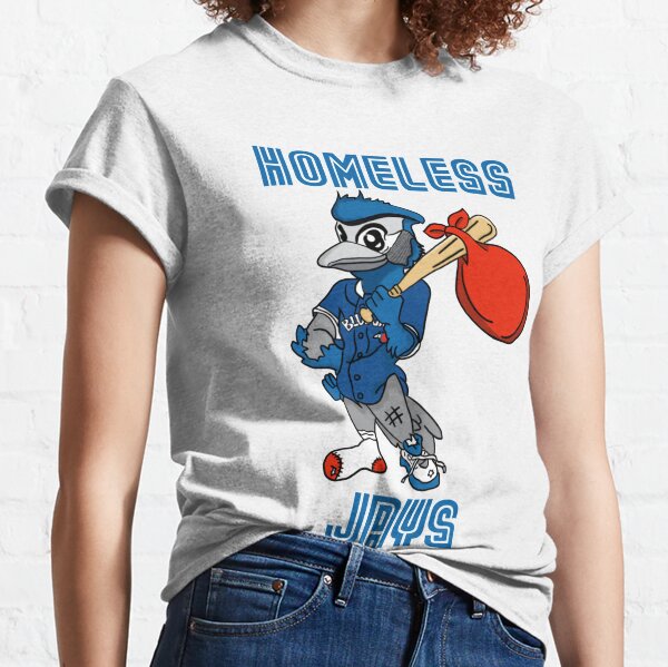 blue jays homeless t shirt
