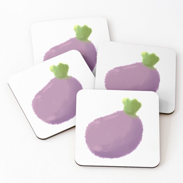 Item preview, Cute Eggplant designed and sold by KAPIKO.