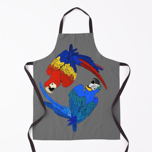 Item preview, Scarlet and Blue and Gold Macaws designed and sold by TinkerandBone.