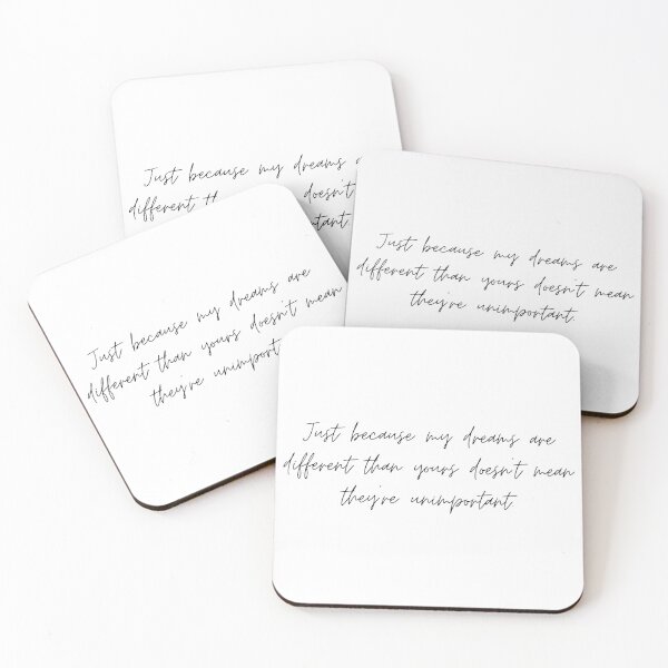 Item preview, Just because my dreams are different - Little Women (2019) Quote designed and sold by bubblytank.