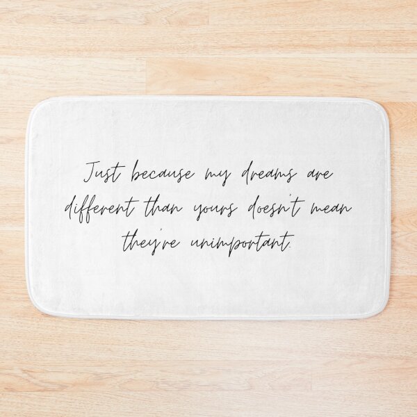 Item preview, Just because my dreams are different - Little Women (2019) Quote designed and sold by bubblytank.