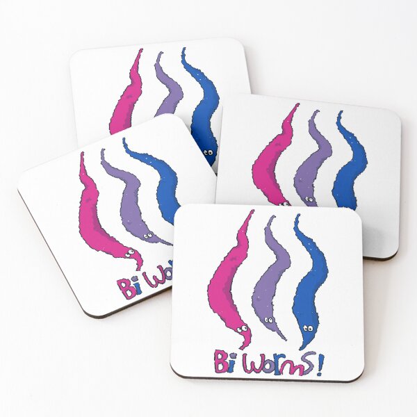 Item preview, Bi Worms! designed and sold by Kaija.