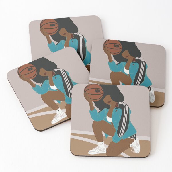 Item preview, Girl with basketball  designed and sold by AnuKumariVerma.