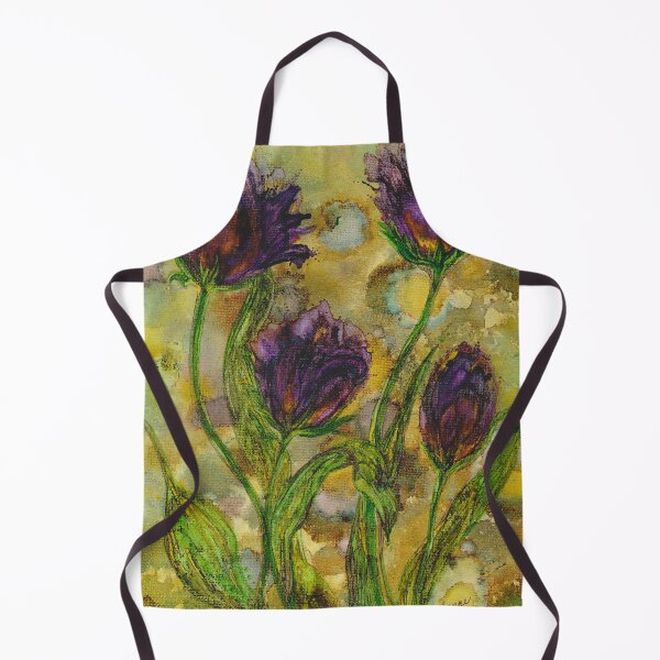Item preview, Purple tulips designed and sold by Art by Leanne P / Leanne Poellinger.