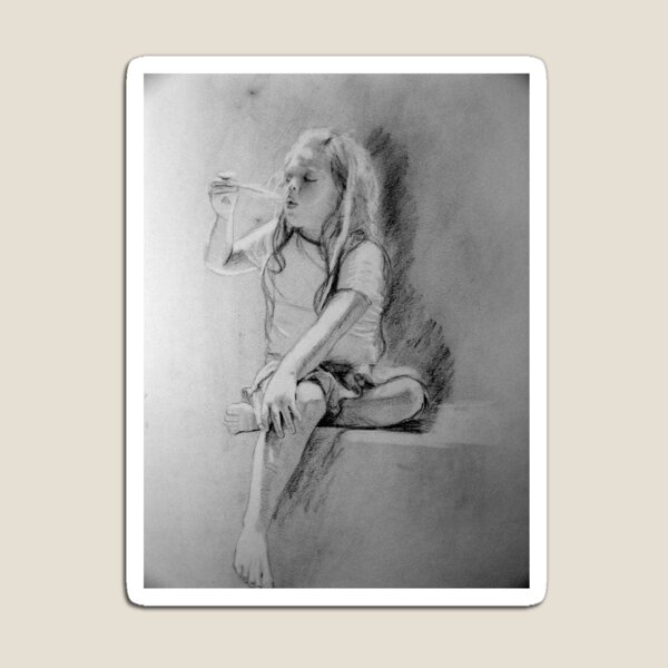 The Feather by AvrilThomas Magnet
