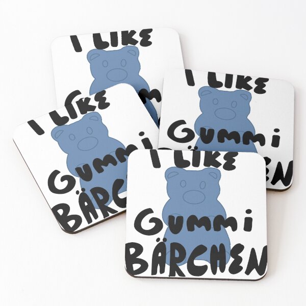Item preview, I like Gummi Barchen blue designed and sold by BrieFine22.
