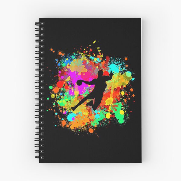 Item preview, colorful handball player great gift for handball players designed and sold by elnino8.