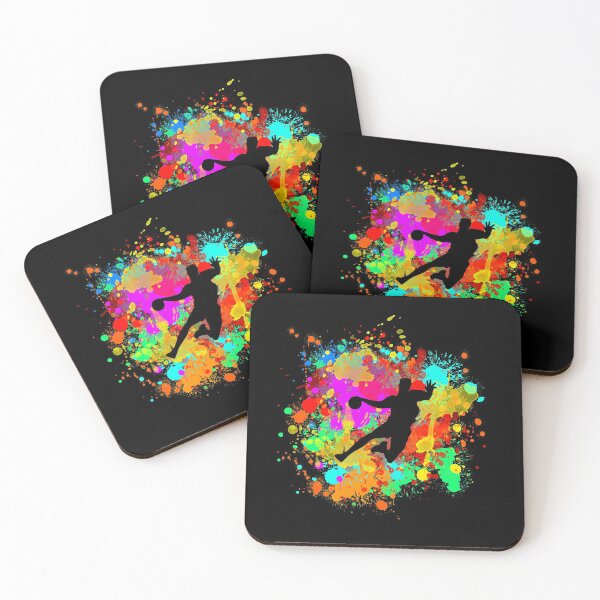 Item preview, colorful handball player great gift for handball players designed and sold by elnino8.