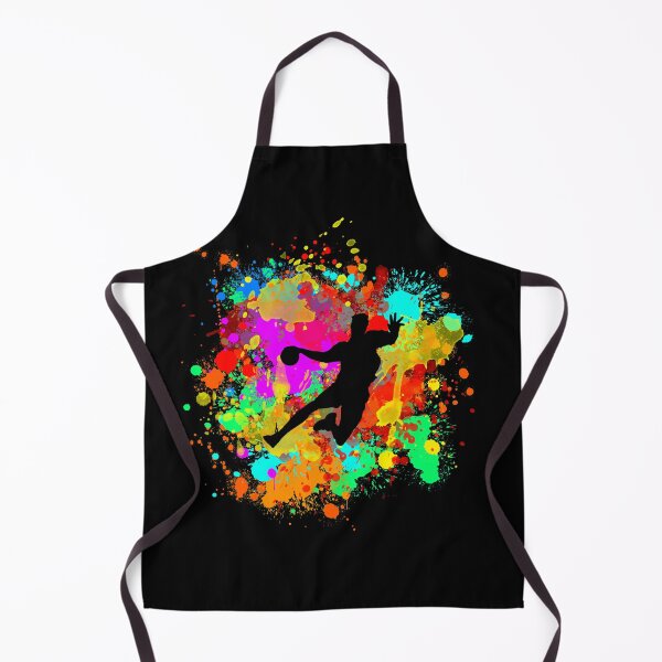 Item preview, colorful handball player great gift for handball players designed and sold by elnino8.