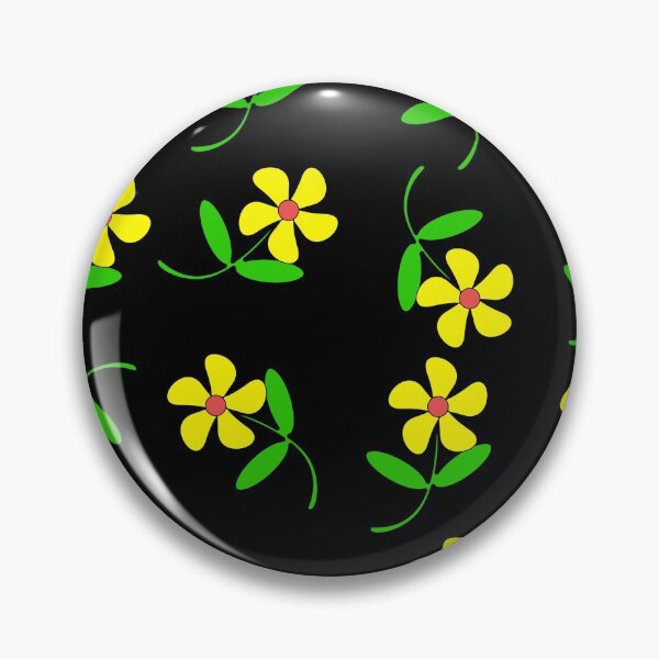 Item preview, Yellow flowers pattern on designed and sold by Amit Mane.