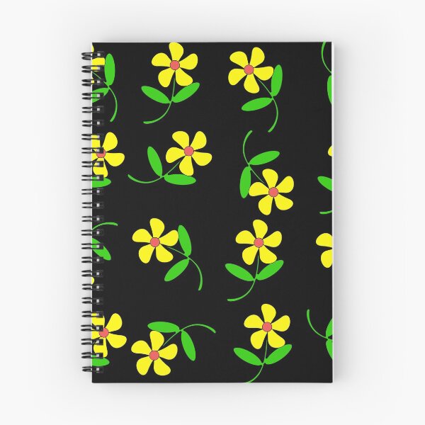 Item preview, Yellow flowers pattern on designed and sold by Amit Mane.