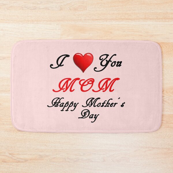 Item preview, I love you mom happy mother´s day design designed and sold by nannadesign.