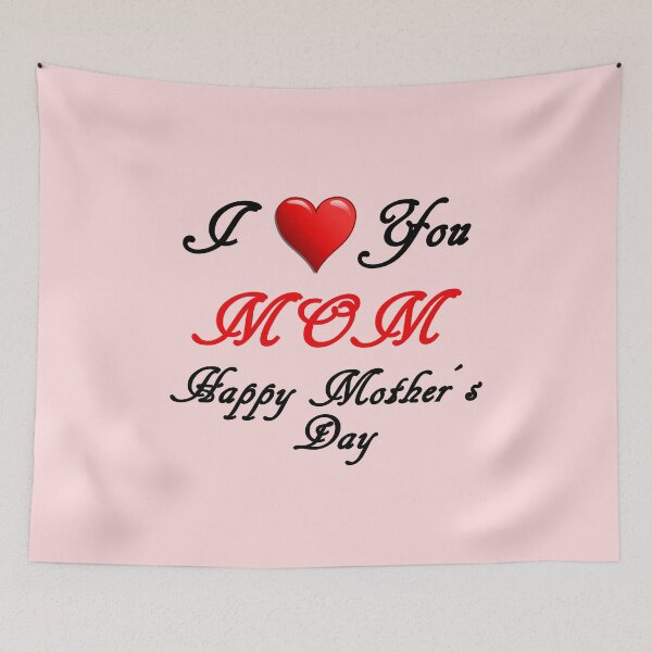 Item preview, I love you mom happy mother´s day design designed and sold by nannadesign.