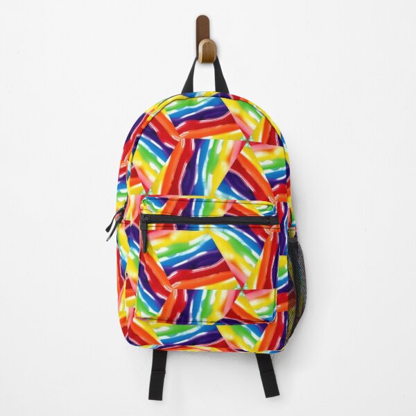 Item preview, Rainbow Abstract Pattern designed and sold by pugmom4.