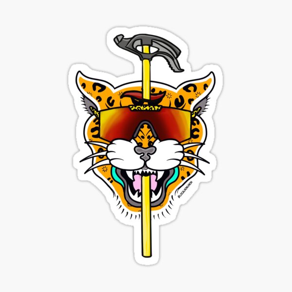 Item preview, Electrician leopard with pipe bender designed and sold by Localnonunion.