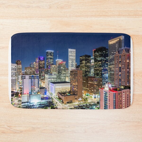 Item preview, Downtown Houston Skyline from above! designed and sold by Raul Cano.