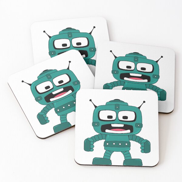 Item preview, Cartoon angry robot designed and sold by AndreyKENO.