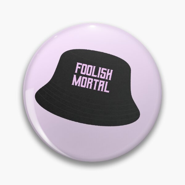 Item preview, Foolish mortal bucket hat designed and sold by taylor-lang.