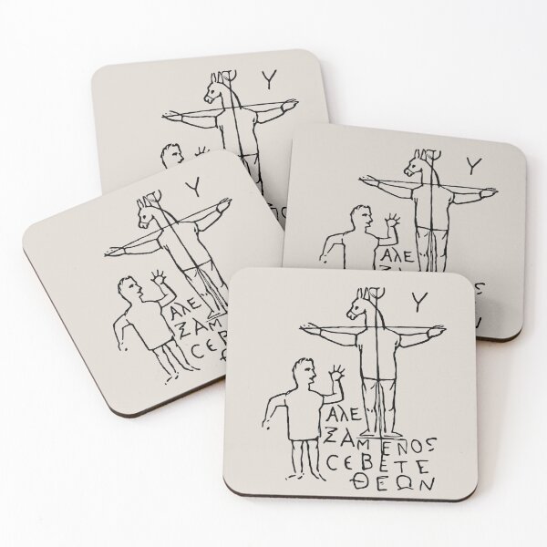 Item preview, Roman Graffiti: "Alexamenos adora a [su] dios" designed and sold by DotorEaon.