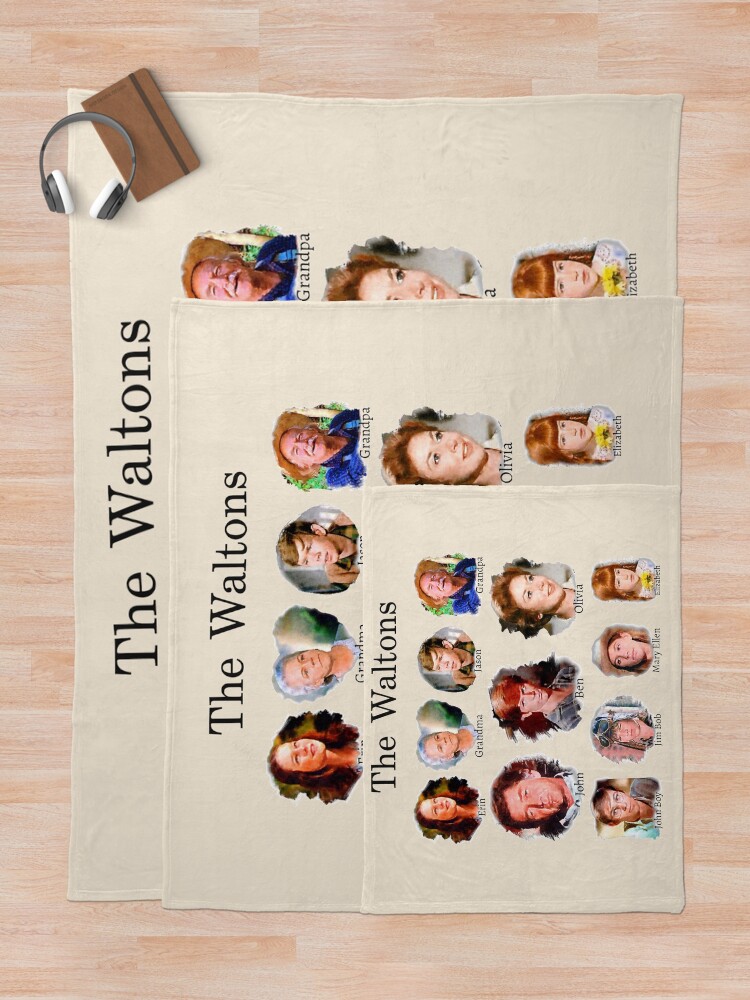 Alternate view of The Waltons Throw Blanket