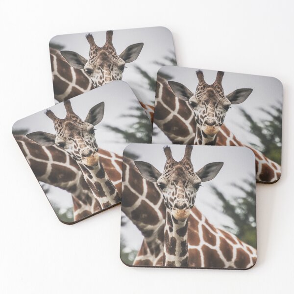 Item preview, Giraffe head Giraffe fur print African Animal  designed and sold by mwagie.