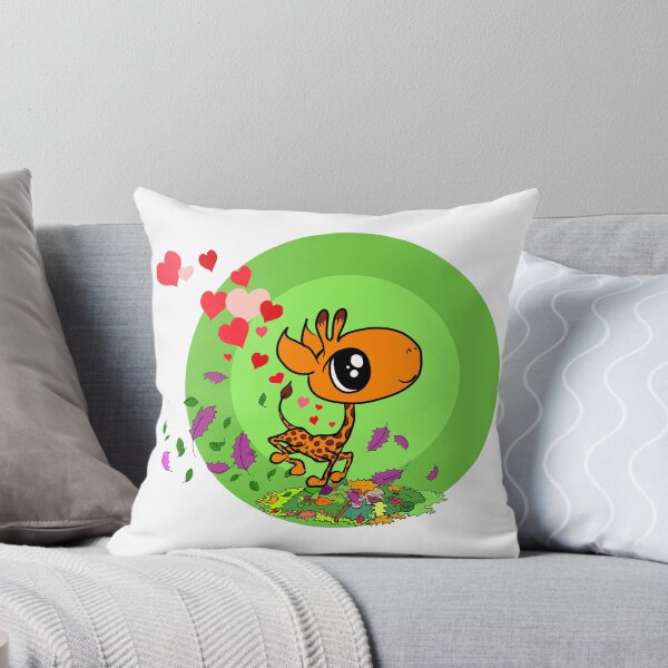 Item preview, Jirafa enamorada ronda designed and sold by InkerInks.