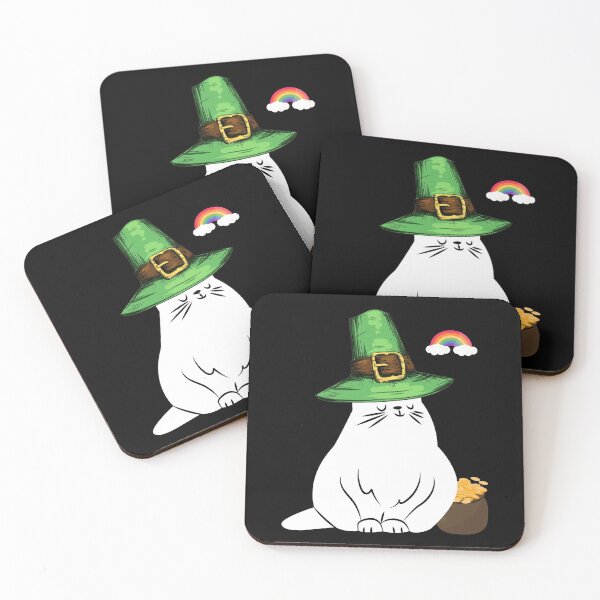 Item preview, Cat Leprechaun designed and sold by KOJO SHOP.