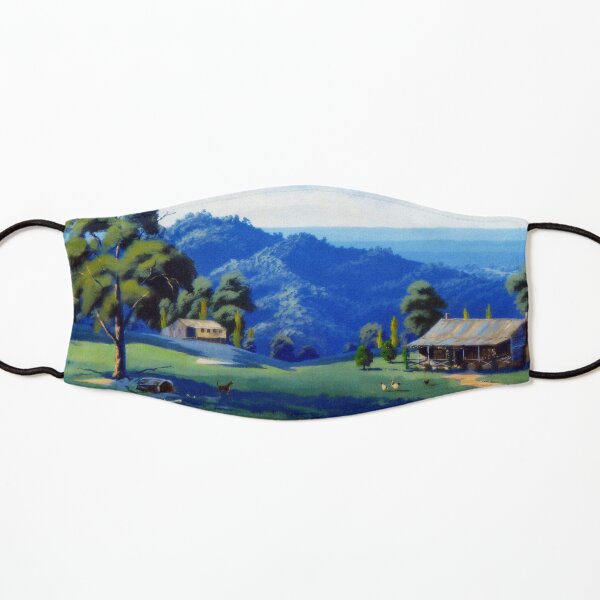 Mural - Australiana Corner Kids Mask