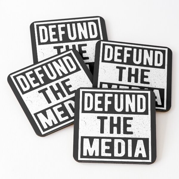Item preview, Defund The Media and Fake News Political Protest designed and sold by Dan66.