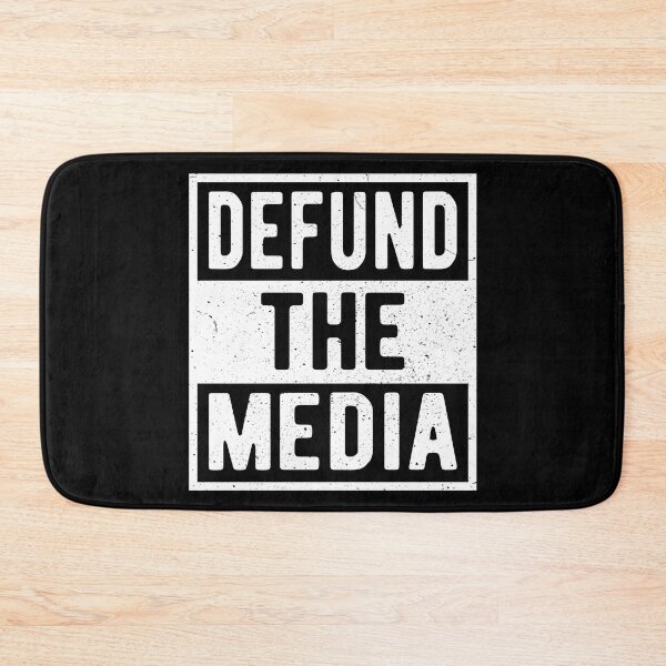 Item preview, Defund The Media and Fake News Political Protest designed and sold by Dan66.