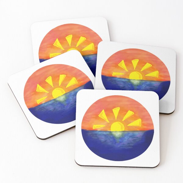 Item preview, Beautiful Sunset On An Ocean designed and sold by KatharineArt.