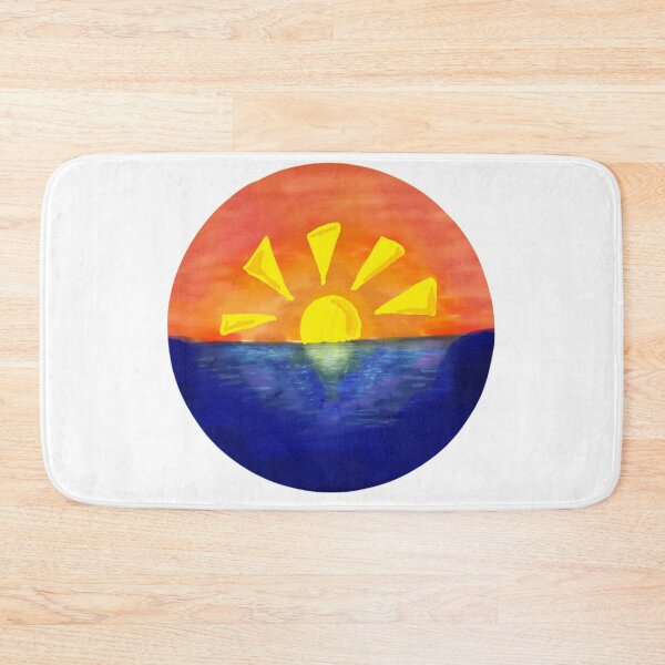 Item preview, Beautiful Sunset On An Ocean designed and sold by KatharineArt.