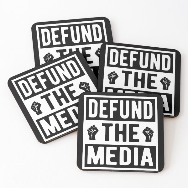 Item preview, Defund The Media and Fake News Political Protest with Fist designed and sold by Dan66.