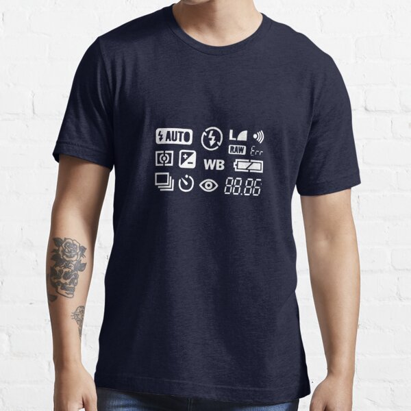 Camera Display  Essential T-Shirt for Sale by Richie91