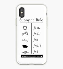Sunny 16 Rule iPhone Case