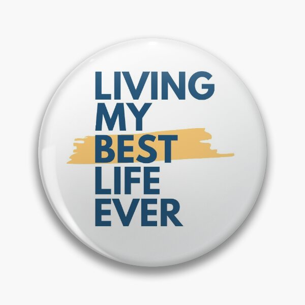 Item preview, Best Life Ever (dark blue) designed and sold by Endenberry Designs.