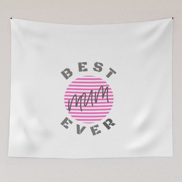 Item preview, Best MUM Ever Dark Text designed and sold by AtarangiDesigns.