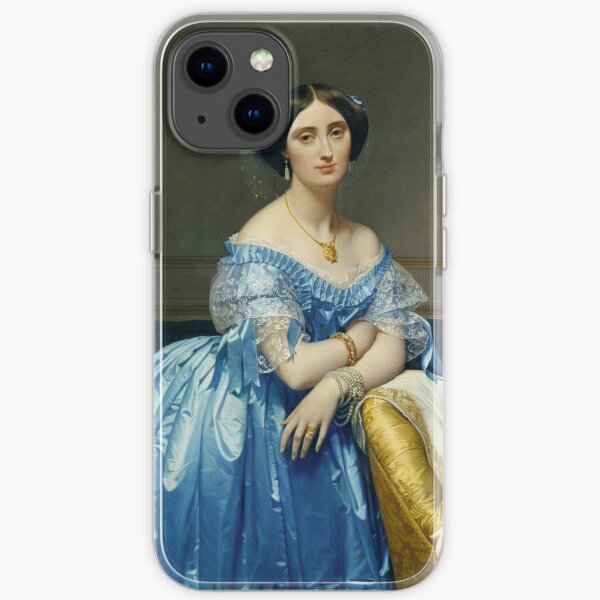 Jean Auguste Dominique Ingres. Princesse de Broglie, 1851-53. iPhone Soft Case