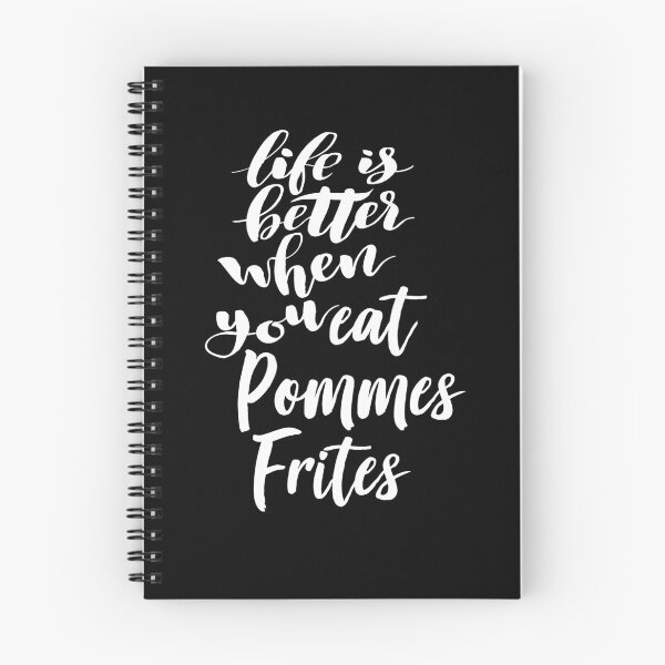Item preview, Life Is Better When You Eat Pommes Frites designed and sold by ProjectX23.