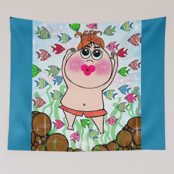Item preview, Animal : Fish - Underwater diving designed and sold by Shirley cute art .