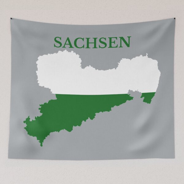 Item preview, Sachsen, Saxony Map Flag, Germany designed and sold by marosharaf.
