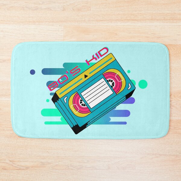 Item preview,  80s Kid Tshirt Tee Shirt VHS Retro Vintage Cute Funny Kawaii Graphic Cartoony Design for Apparel Accessories Home Decor Skins Totes Bags Wall Art Stickers designed and sold by Rocbebe.