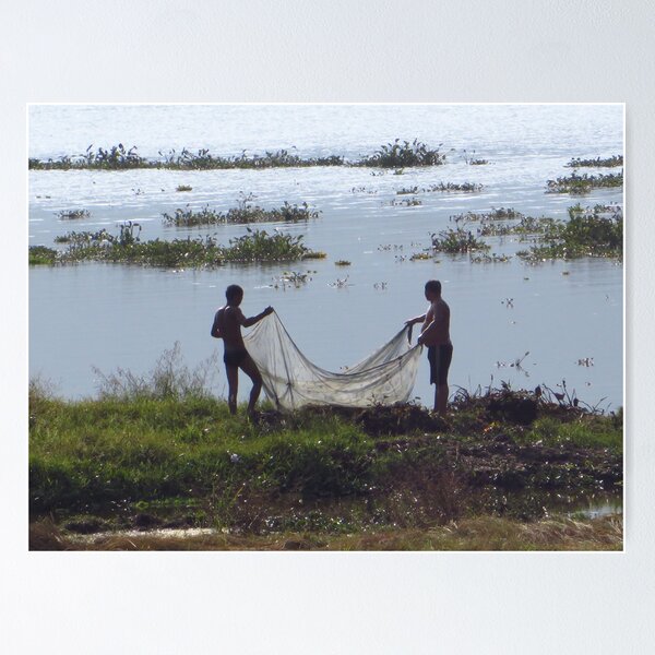 Item preview, Casting The Net, Phewa Tal, Pokhara designed and sold by wiggyofipswich.