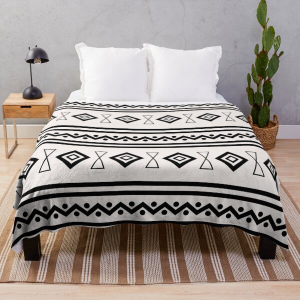 Item preview, Black And White Aztec designed and sold by TM Selvam.