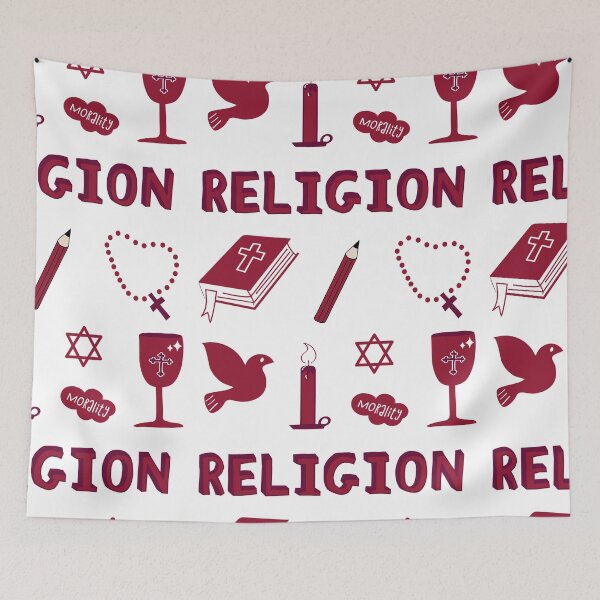 Artikelvorschau, Maroon Religion Subject Pack entworfen und verkauft von The-Goods.