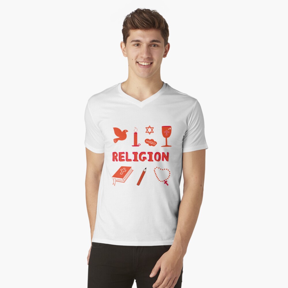 Item preview, V-Neck T-Shirt designed and sold by The-Goods.