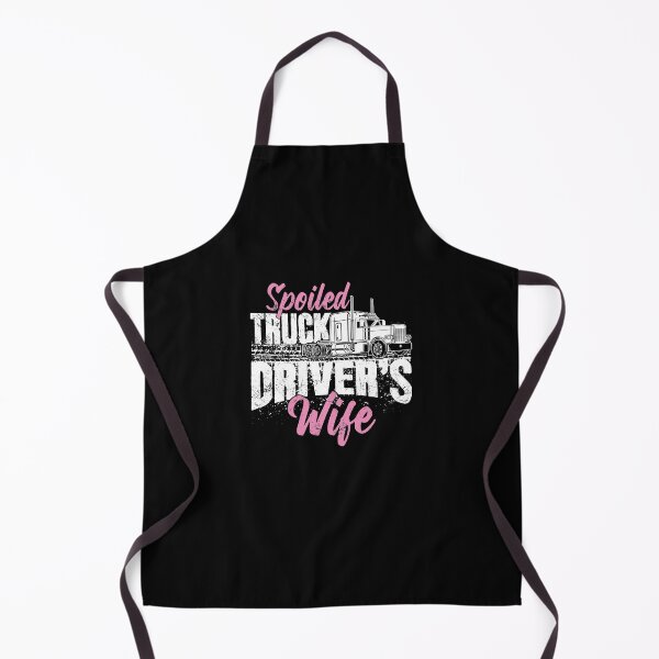Item preview, Spoiled truck drivers wife - truckers wife designed and sold by Captain Mood.