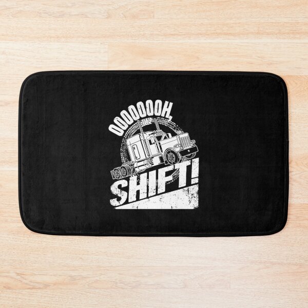 Item preview, Oh Shift - Trucker Truck Driver designed and sold by Captain Mood.
